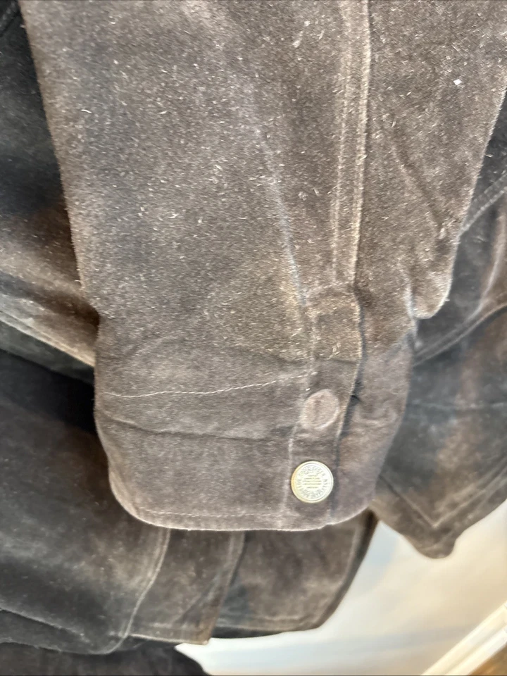 Eddie Bauer seattle suede jacket Brown Size XXLT - Image 4 of 4