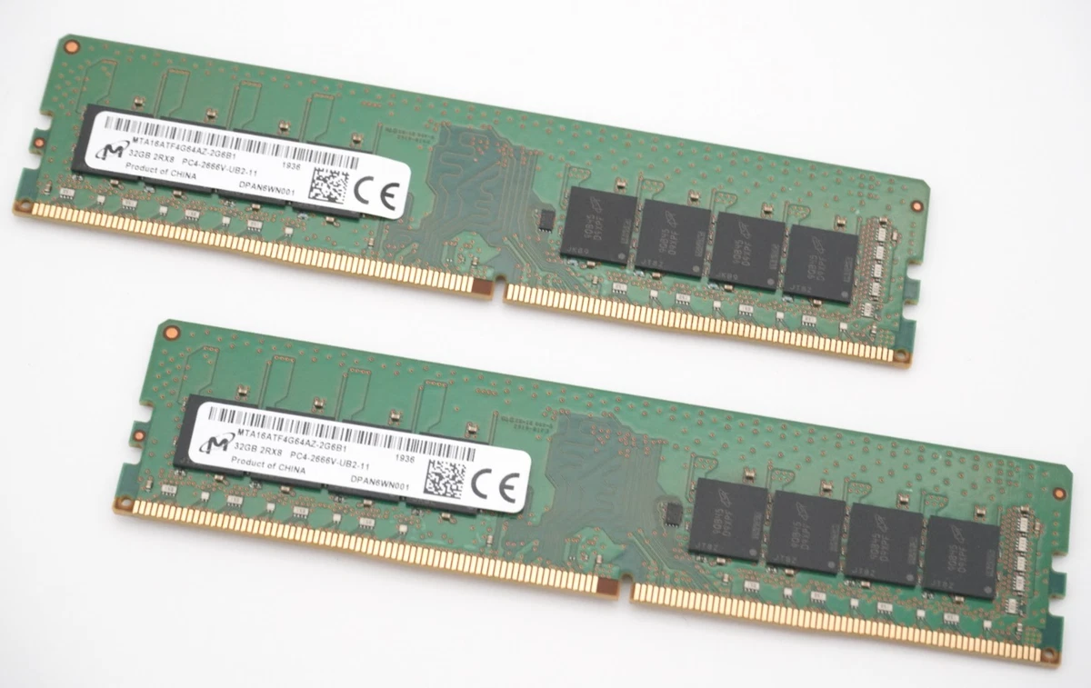 PC4-21300 (DDR4-2666) Bus Speed DIMM Computer Memory (RAM) 32 GB