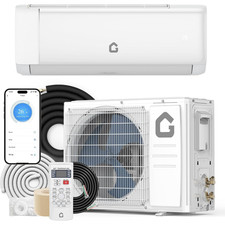 12000 BTU Split AC Heat Pump 21 SEER Cools 75...