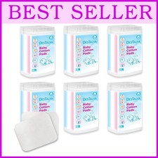 Baby Cotton Pads 360 Count - Soft Sensitive Skin