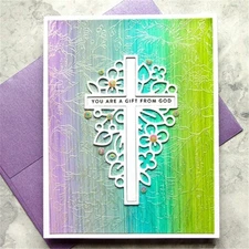 1Pc Cutting Dies Card Making Yuntrip Cross Flowers Metal Cutting for DIY Scrapbo