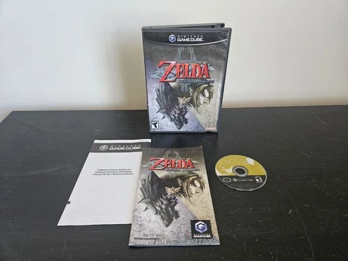 The Legend of Zelda: Twilight Princess (GameCube) CIB Tested And Working