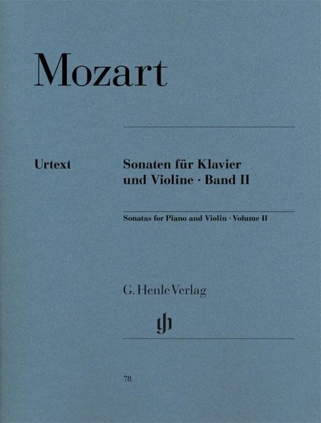 Sonaten FüR Klavier Und Violine, Band Ii, Wolfgang Amadeus Mozart-image