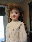 Antique Damaged Doll~Jutta 1348 ~Bisque Head/Composition Body~Damaged~25"~Loose~