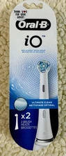 Oral-B iO Ultimate Clean Replacement Brush Heads (2 Pack) White - New Sealed!