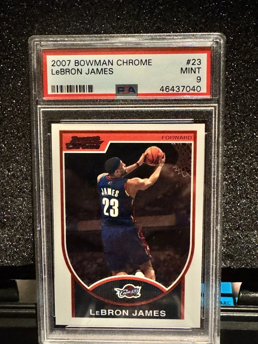Topps LeBron James 9 Graded Basketball Sports Trading Cards