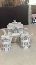 Lenox The Lenox Village Tea Room 3-Piece Porc...