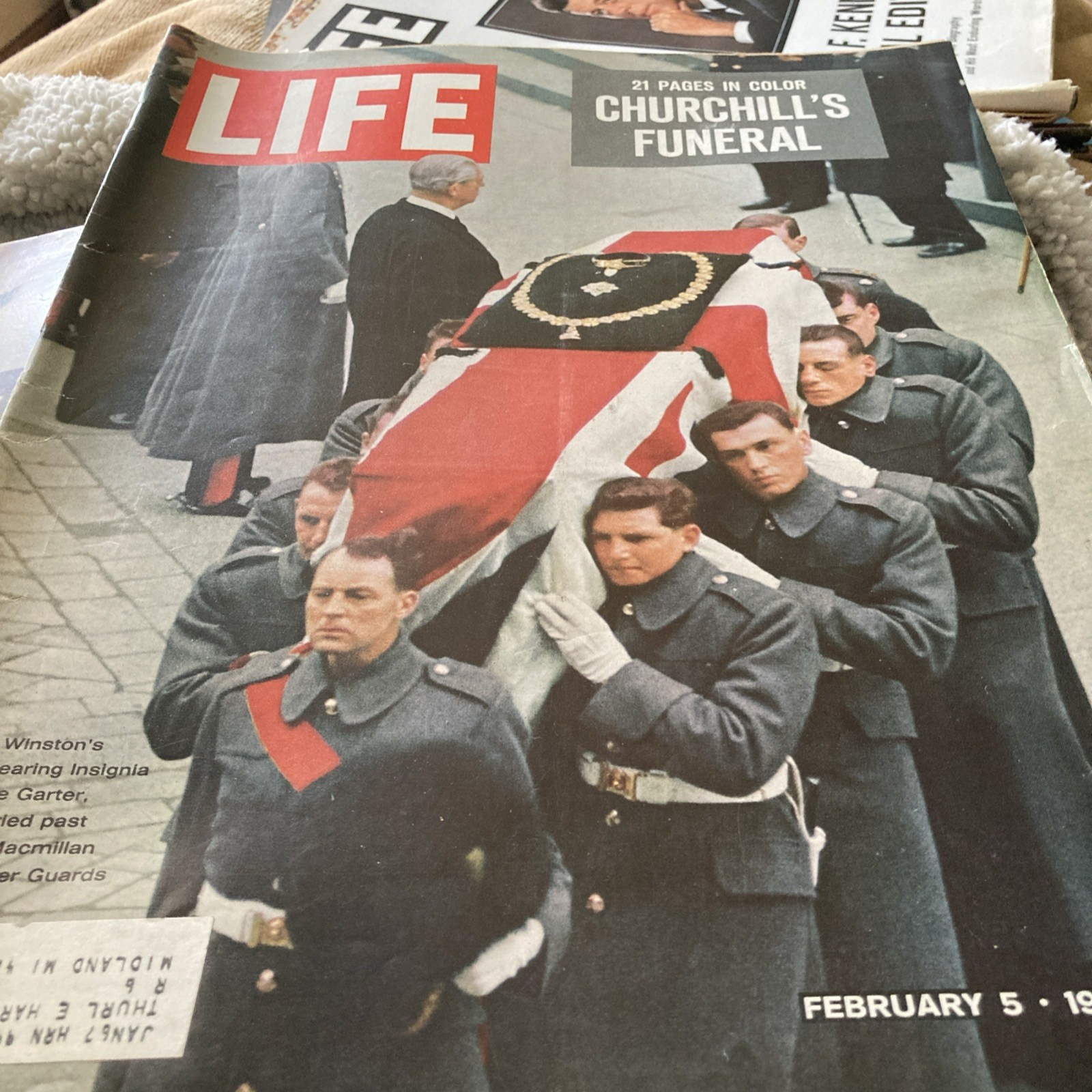Life Magazine December 6 1963 John F. Kennedy Funeral~ Jackie and Children