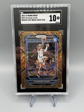 2022 Prizm Ousmane Dieng RC 9/20 Bronze Prizm SGC 10 Gem Mint