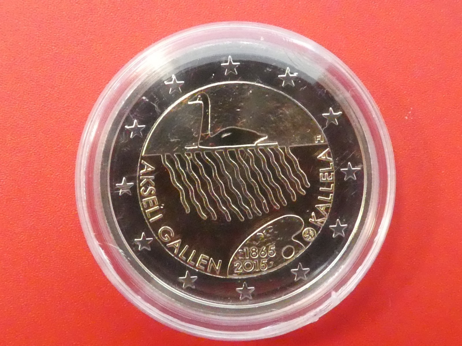Finlande, 2 Euro, Akseli Gallen Kallela, 2015, PP, original