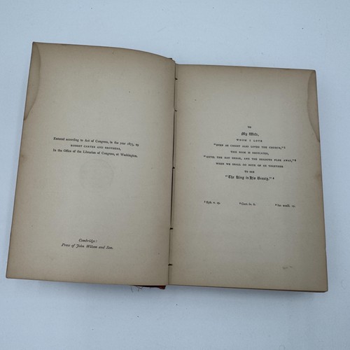 Vintage 1875 All About Jesus Alexander Dickson Hardcover dritte Ausgabe Carters - Bild 10 von 12