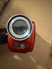 Vivitar DVR506 Digital Video Recorder HD Red Camcorder with 4X Digital Zoom