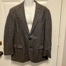 Brooks Brothers Blazer Sz 42R Regent Wool Brown Tweed Jacket Sport Coat Men  s