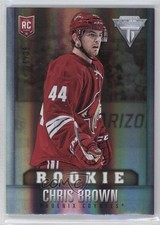 2013-14 Panini Titanium Rookie Draft Position Number 26/36 Chris Brown #160 0c3