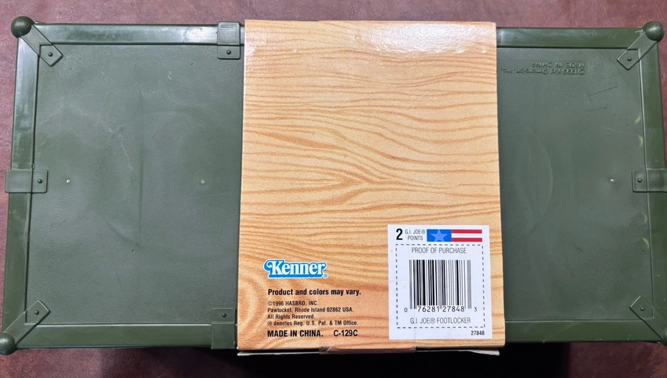 Hasbro 1996 GI Joe Auténtico Footlocker Sostiene 2 - 12" Figuras GI Joe NUEVO DE COLECCIÓN Foto 3 de 3
