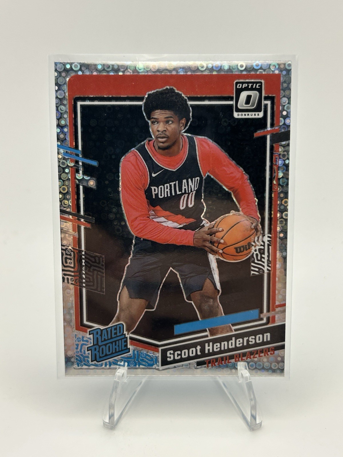 2023-24 Donruss Optic - Rated Rookie Scoot Henderson #239 (RC) Disco Prizm