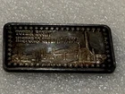 Vintage Hamilton Mint 1 oz Silver Bar .999 Fine ~ Toned ~ Totem Bight Alaska
