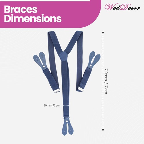 Childrens Braces Boys Braces Girls Braces 2cm Braces Adjustable Kids Braces - Picture 66 of 73