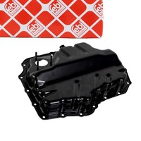 febi ÖLwanne + ÖLablassschraube FüR VW Golf VII Polo V Passat B8 Audi A3 1.4I