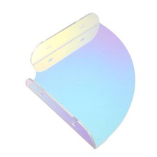  2 set piccoli scaffali angolari fluttuanti mensola ad angolo mensola ad angolo scaffale galleggiante acrilico