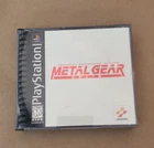 Konami Metal Gear Solid Sony PlayStation 1 1998 NTSC-U/C M Manual Case Disc