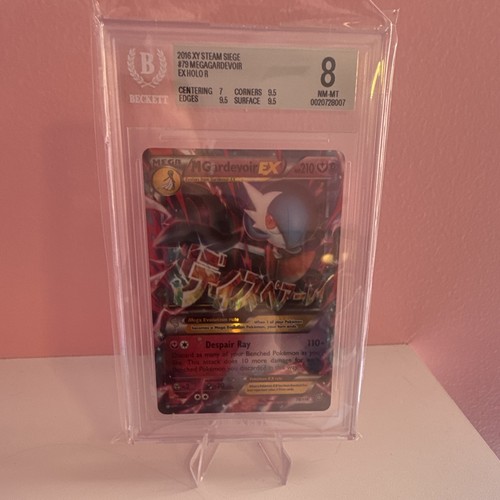 Pokémon 2016 XY Steam Siege #79 M Gardevoir EX Holo English BGS 8