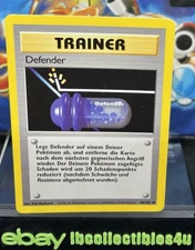 Pokémon TCG Defender Base Set 80/102 Regular Uncommon GERMAN Card NEVER PLAYED