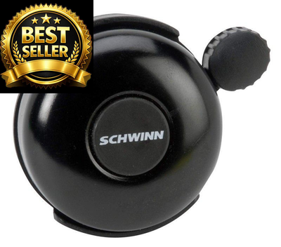 schwinn classic bicycle bell Schwinn Classic Bike Bell, Black, Stylish Ringer for Bikes, One Size, Black