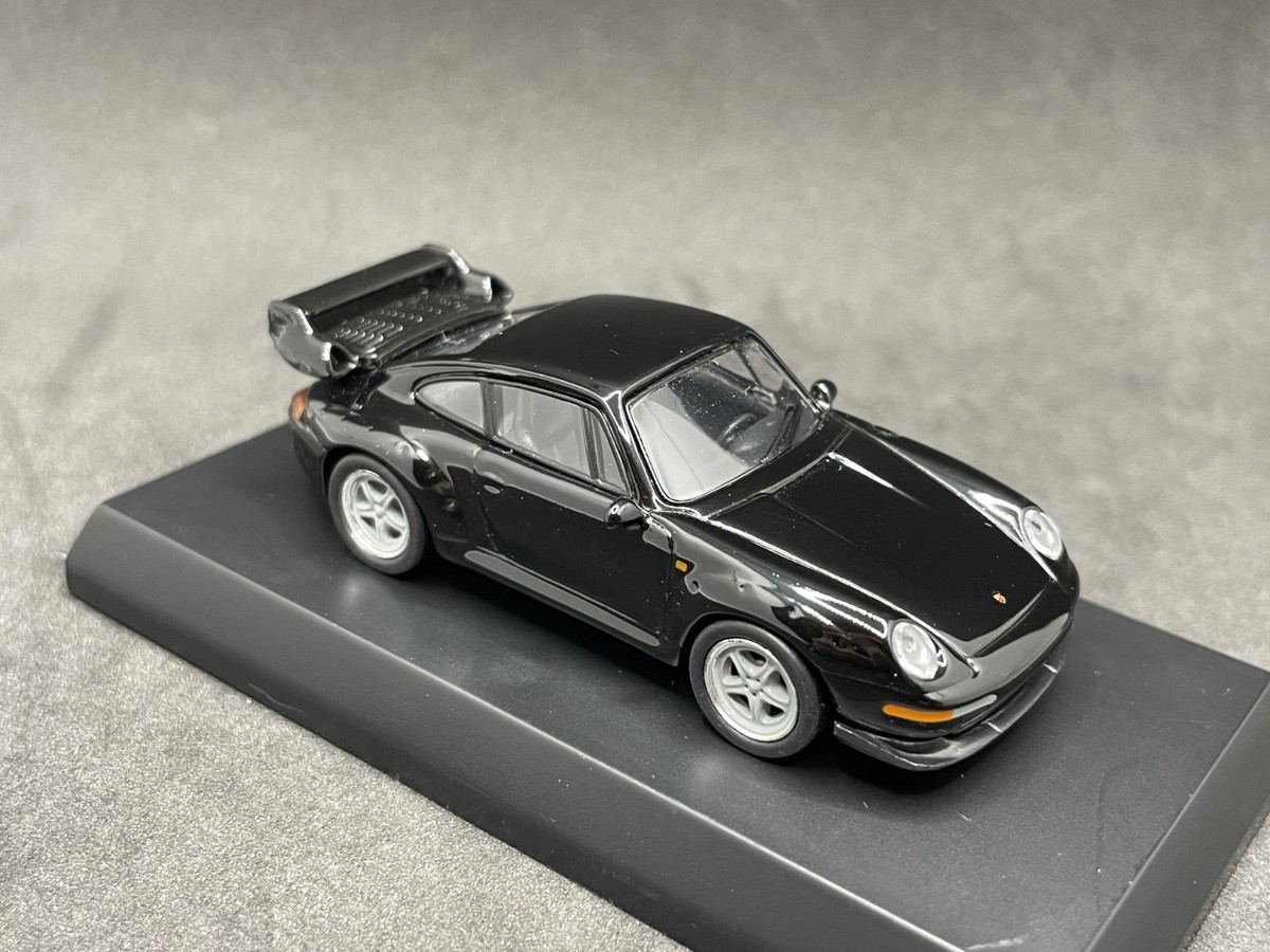 Kyosho 1/64 Porsche collection2 911 GT2 993 1998 black diecast