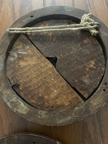 2 ~6,25” Cobre Bronce Ángeles Repro con Marco de Madera Placas Colgantes de Pared - Imagen 17 de 24