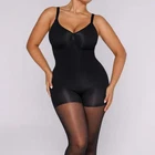 Shapellx MistWeave Skin Flow Full Coverage Bodysuit - Black - Size L/Large - NEW