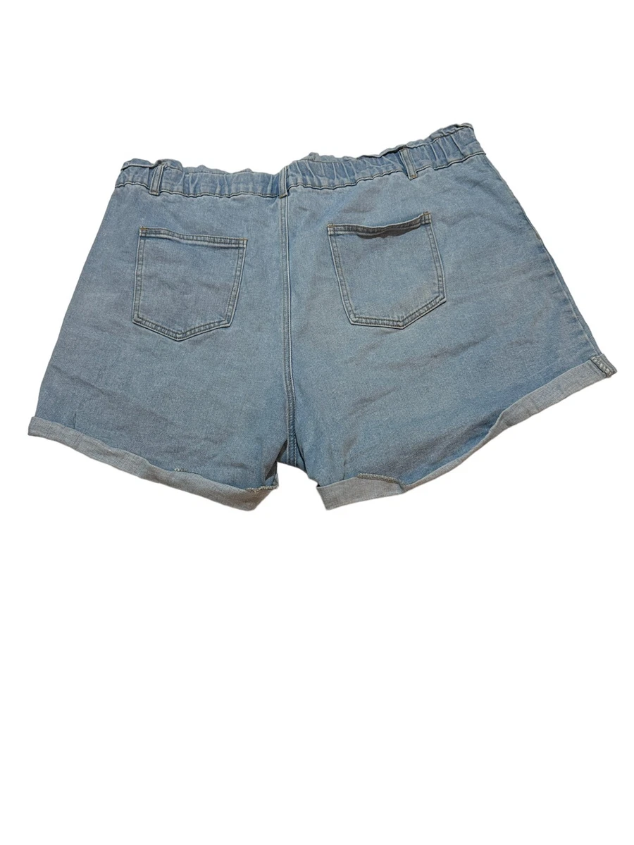 You All Womens Light Blue Jean Shorts Size 24 Good Condition eBay