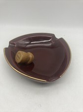 20162/ Vintage Aschenbecher Champagne Mercier Epernay Porzellan &Oslash; ca. 23,5 cm