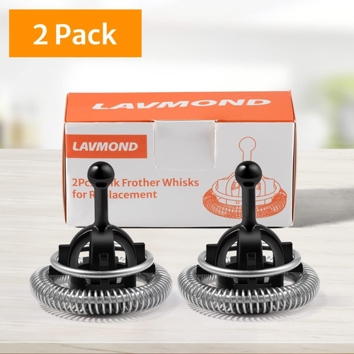 Whisks Fit for Nespresso Aeroccino 3/4/Plus Milk Frother Replacement, 2 Pack - Picture 6 of 12