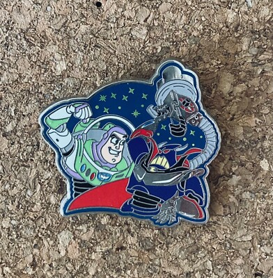 Toy Story - Buzz Lightyear fighting Emperor Zurg Pin