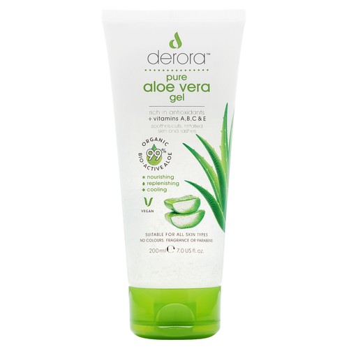 Aloe Vera Gel by Derora - Contains 100% Pure, Organic & Natural Bio Active Aloe - Picture 3 of 10