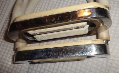 PERRIS FLEX Stirrups - Stainless Steel - 4 1/2" Size - NICE! Flexible - Bild 6 von 9