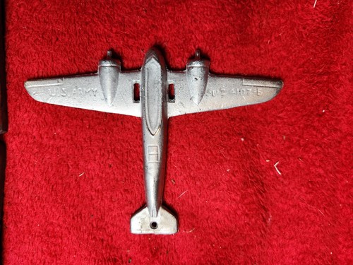 Unique!!!!!! WW2 40'S? US BOMBER MAP PLANE NZ-4107-B Lead Plates & 2 plane - Picture 8 of 18