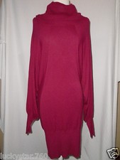 LOLA Womans Red Tunic Sweeter Dress Size Small 