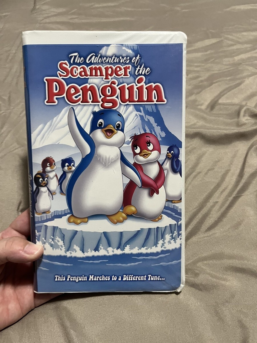 The Adventures of Scamper the Penguin (1992) Clamshell Case