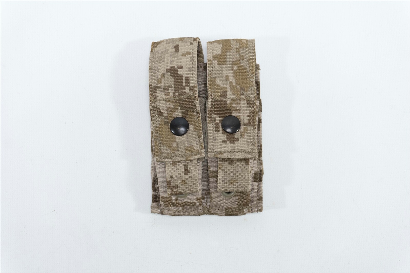 Eagle Industries AOR1 Double Pistol Magazine Pouch Black Buttons MOLLE