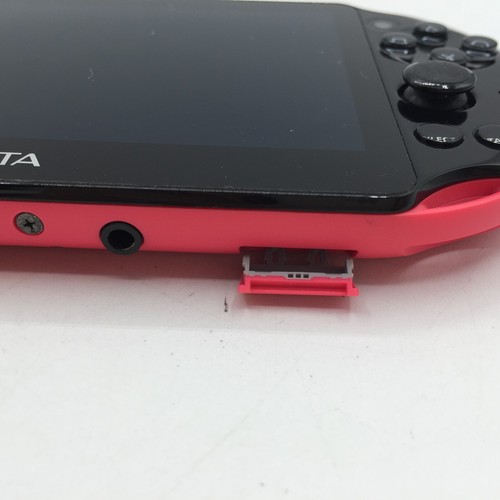 【Excellent】Sony PS Vita PCH-2000 Pink / Black Wi-Fi Model Console only #Den 0408 - Picture 14 of 18