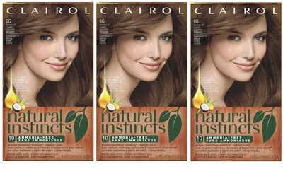 Clairol Natural Instincts 6g Former 12 Light Golden Brown Hair