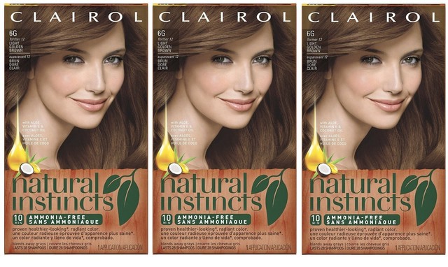 3 Clairol Natural Instincts Hair Color Rosewood 30 Dark Auburn