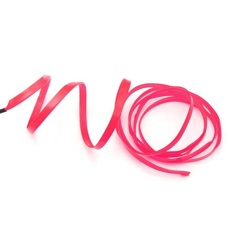 Luces LED de neón interiores de coche de 16 pies decoración atmósfera El cable cadena lámpara rosa 12 V - Imagen 8 de 20