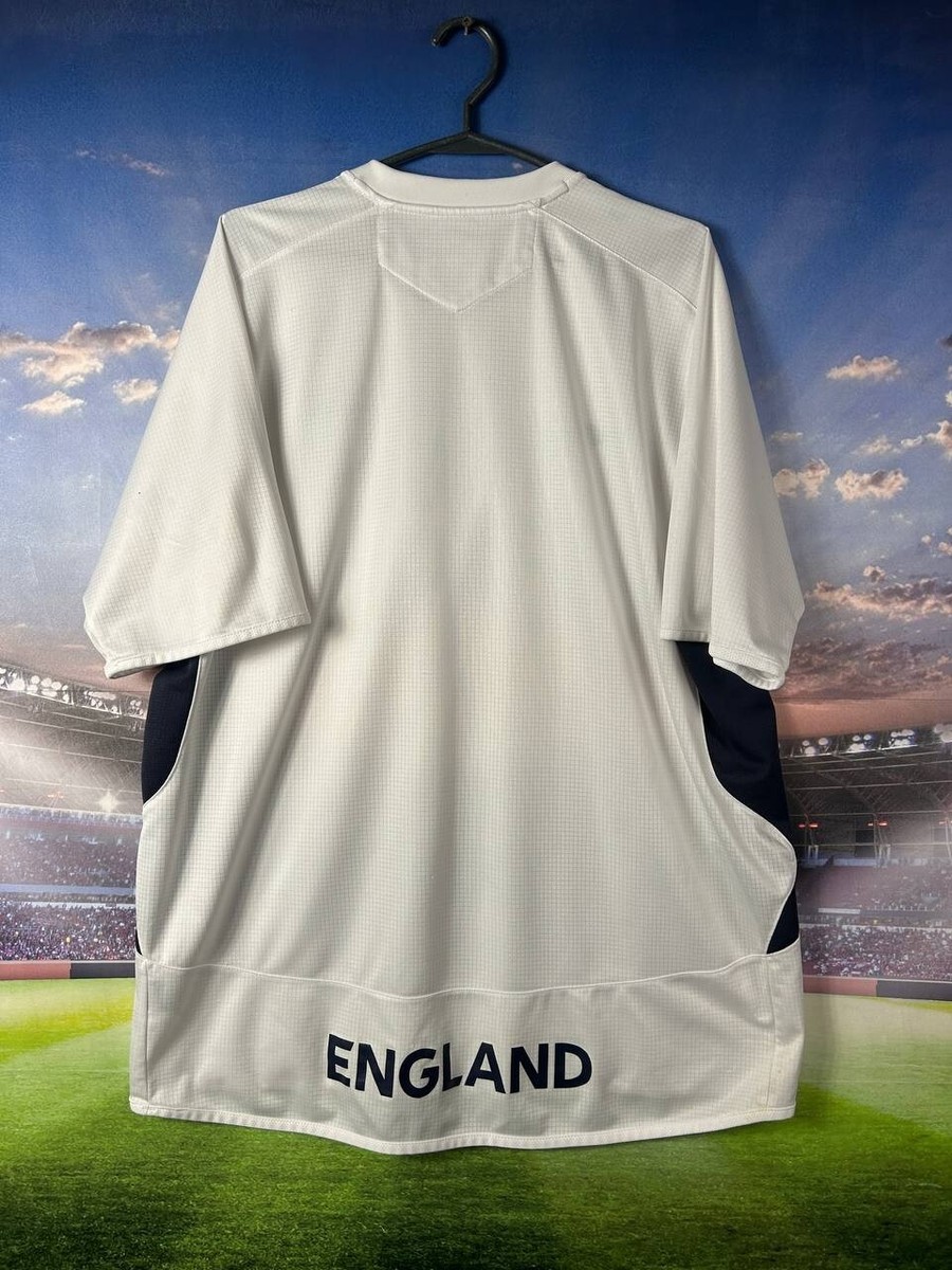 England Team Training Jersey Football Soccer Shirt White Umbro Men