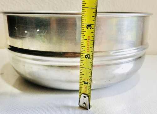 Stainless Steel Bowl Camping Cooking Clean Great Condition No Handle No Lid - Picture 2 of 5