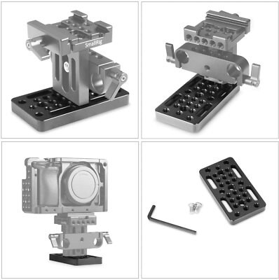 Universele Cheese Plate voor DSLR-camera met Aluminium Video Switching Universele Cheese Plate voor DSLR-camera met Aluminium Video Switching