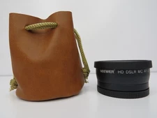 Neewer HD DSLR MC AF 0.43X Wide Angle Lens 58mm Japan Optics with Pouch