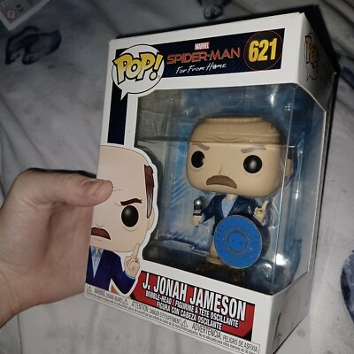Funko Pop Marvel Spiderman J. Jonah Jameson Figur 621